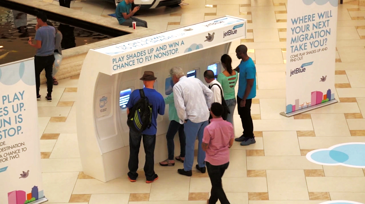 JetBlue Shades Up Interactive Game