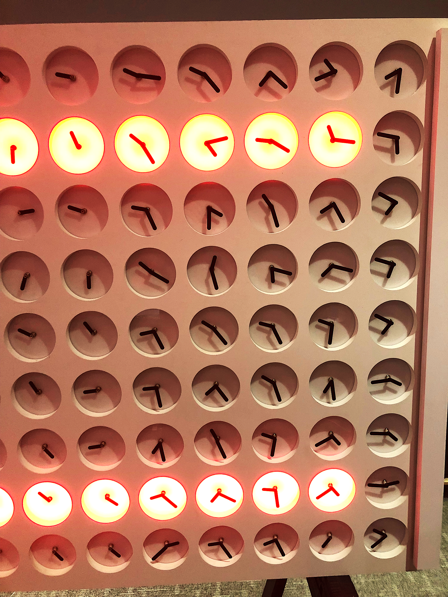 Heart & Stroke Clock Wall