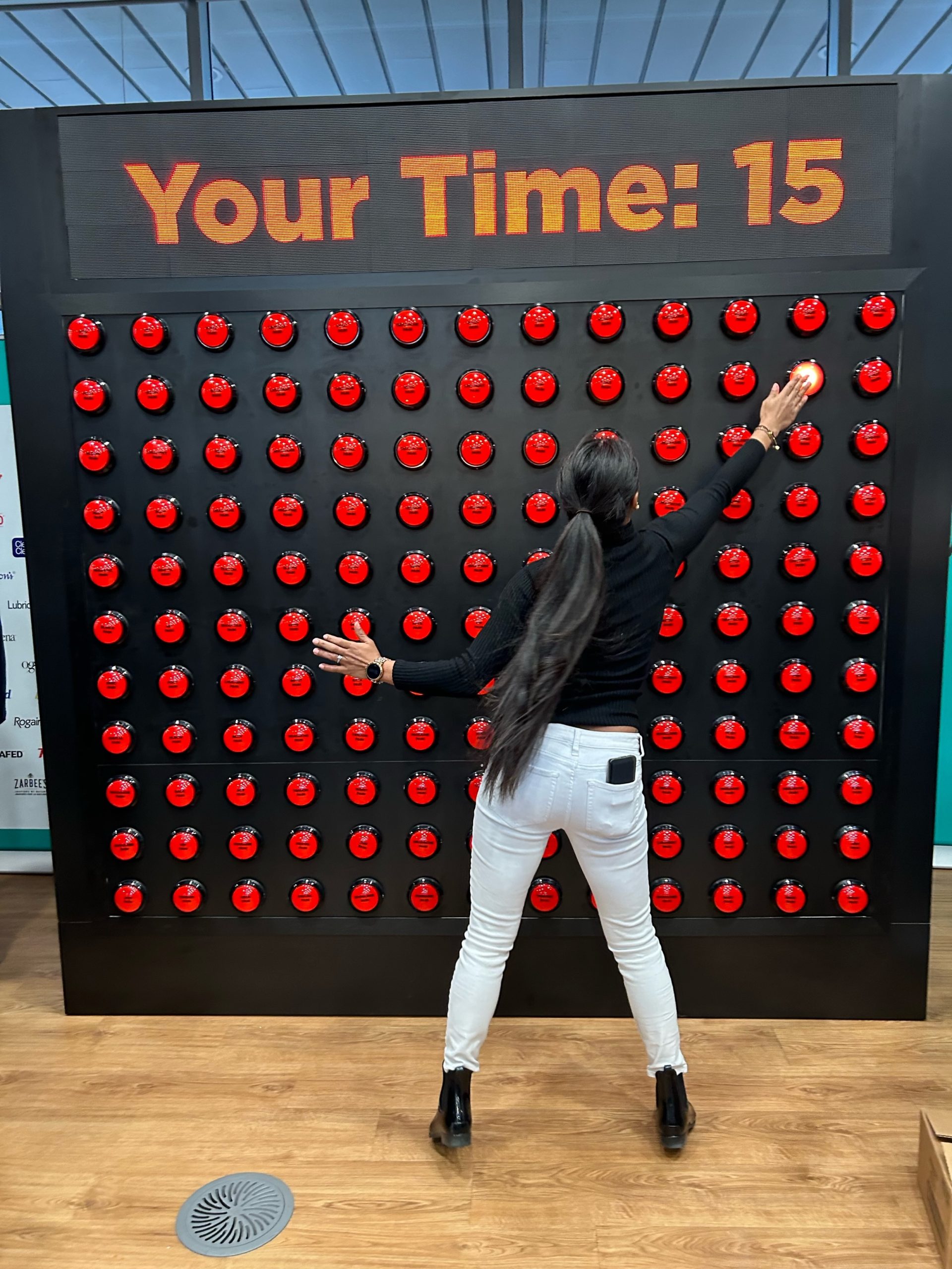Tylenol Reaction Time Wall Game