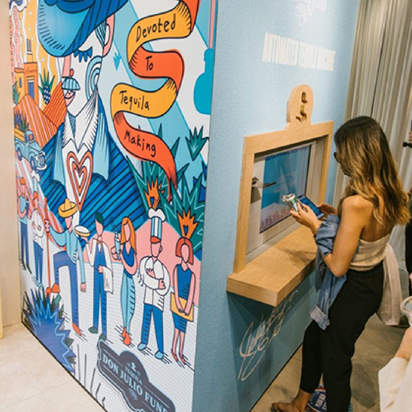 Don Julio Automated Tequila Machine