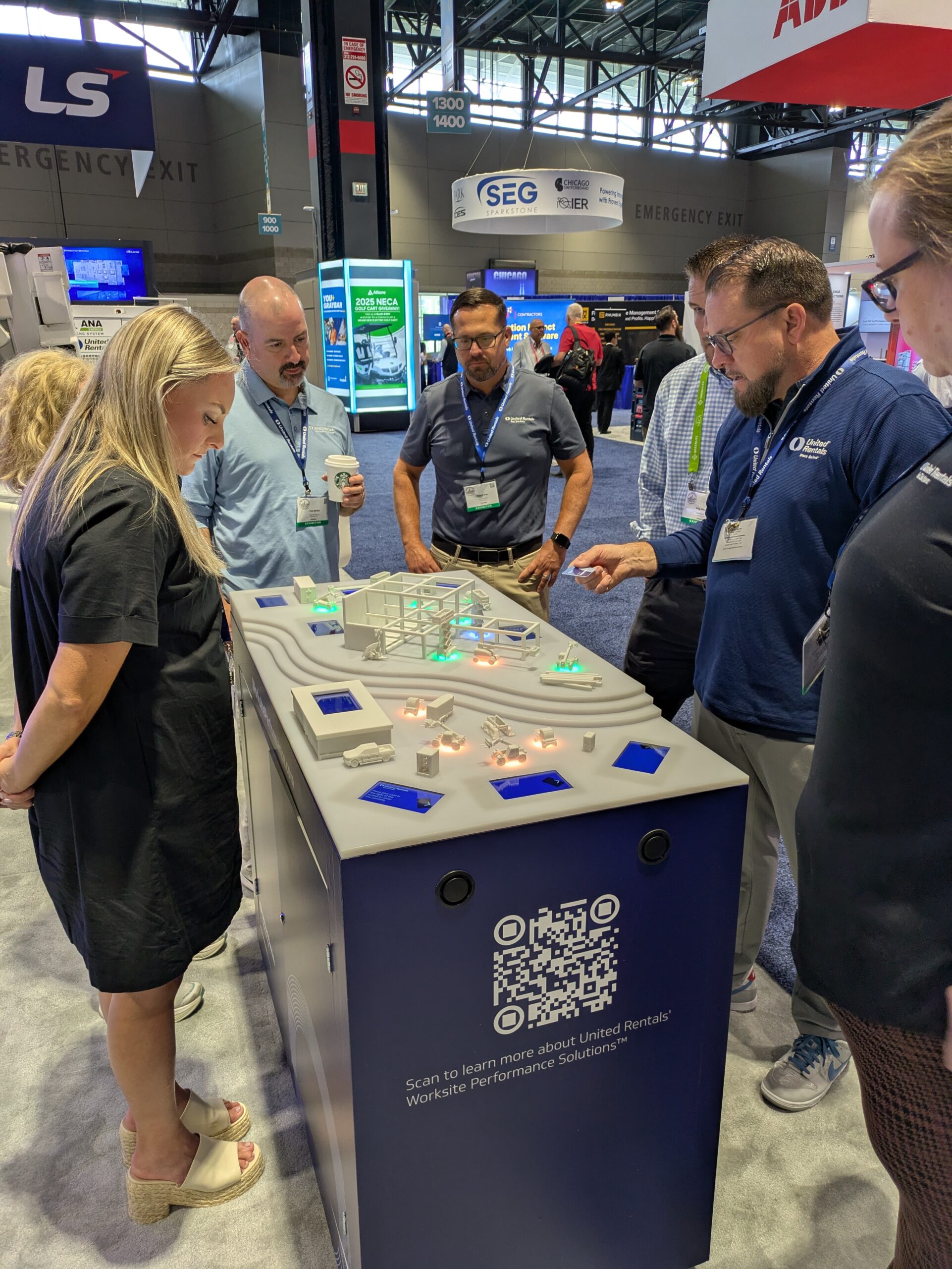 United Rentals Interactive Table