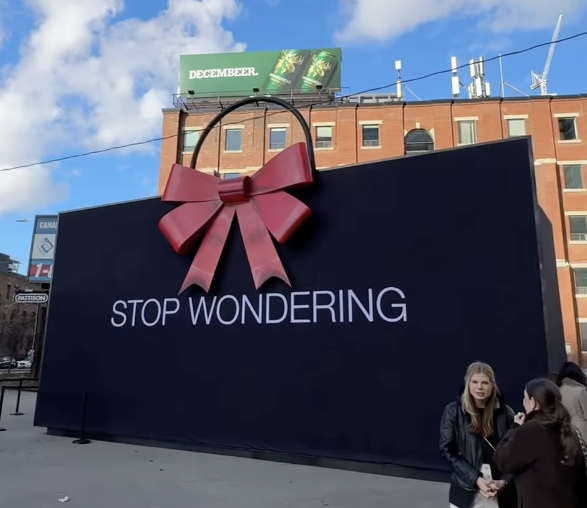 Winners Big Black Bag Pop-Up